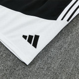 26/27JUV White Training sleeve Black Shorts Suit