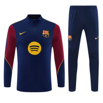 26/27 BAR Royal Blue Half Pull Tracksuit (半拉链)