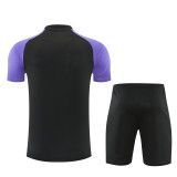 26/27 BAR Co-branded Edition Black Training sleeve Shorts Suit
