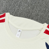 26/27 Bayern Beige Yellow Kids Training Short Suit#童装