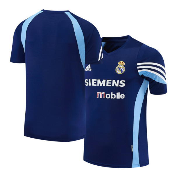 2003/2004 RMA Royal Blue RetroTraining Shirts