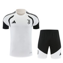 26/27JUV White Training sleeve Black Shorts Suit