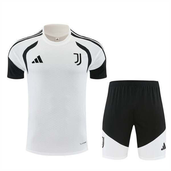 26/27JUV White Training sleeve Black Shorts Suit