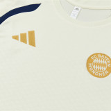 26/27 Bayern Beige Yellow Kids Training Short Suit#童装