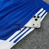 26/27 JUV Blue Kids Training sleeve Shorts Suit#童装