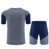 26/27 Bayern Grey Kids Training Shorts Suit#童装