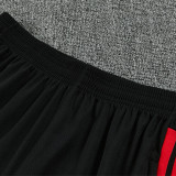 26/27 Man Utd Red Training shirt Black Shorts Suit