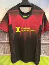 26/27 Canada Black Red Training Shirts
