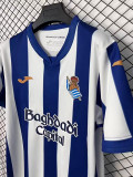 26/27 Real Sociedad Home Fans Soccer Jersey