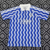 26/27 Ad Originals Blue Ripple Pattern PoloT-shirt