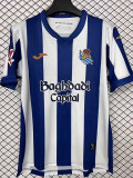 26/27 Real Sociedad Home Fans Soccer Jersey