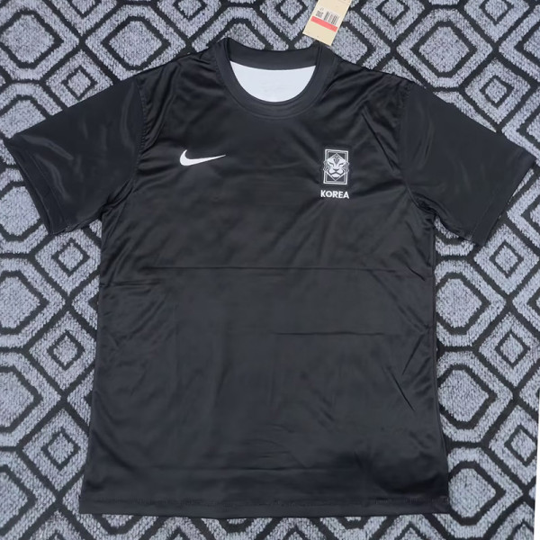 26/27 Korea Black Training Shirts