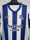 26/27 Real Sociedad Home Fans Soccer Jersey