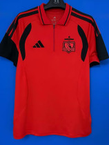 26/27 Colo-Colo Red half-zip Polo Training Shirts