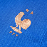 26/27 France  Blue Player Version Training sleeve Shorts Suit