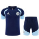 26/27 Ajax Royal Blue Training sleeve Shorts Suit