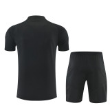 26/27 LIV All Black Kids Training sleeve Shorts Suit#童装