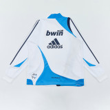 2007/2008 RMA White Retro Half Pull Training Top(半拉链)