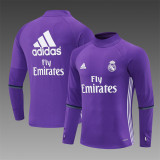 2016/2017 RMA Purple Retro Half Pull Training Top(半拉链)