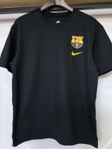 26/27 BAR Black Pure Cotton Men's T-shirt#T-35