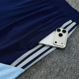 26/27 Ajax Sky Blue Training sleeve Shorts Suit
