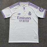 26/27 RMA Ｗhite Leisure Retro Fans Soccer Jersey