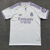 26/27 RMA Ｗhite Leisure Retro Fans Soccer Jersey