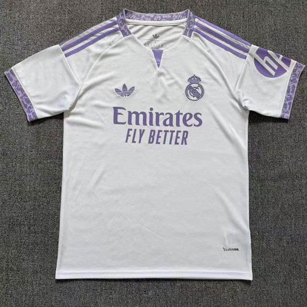 26/27 RMA Ｗhite Leisure Retro Fans Soccer Jersey