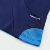 2007/2008 RMA Royal Blue Retro Half Pull Training Top(半拉链)