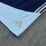 26/27 Ajax Royal Blue Training sleeve Shorts Suit