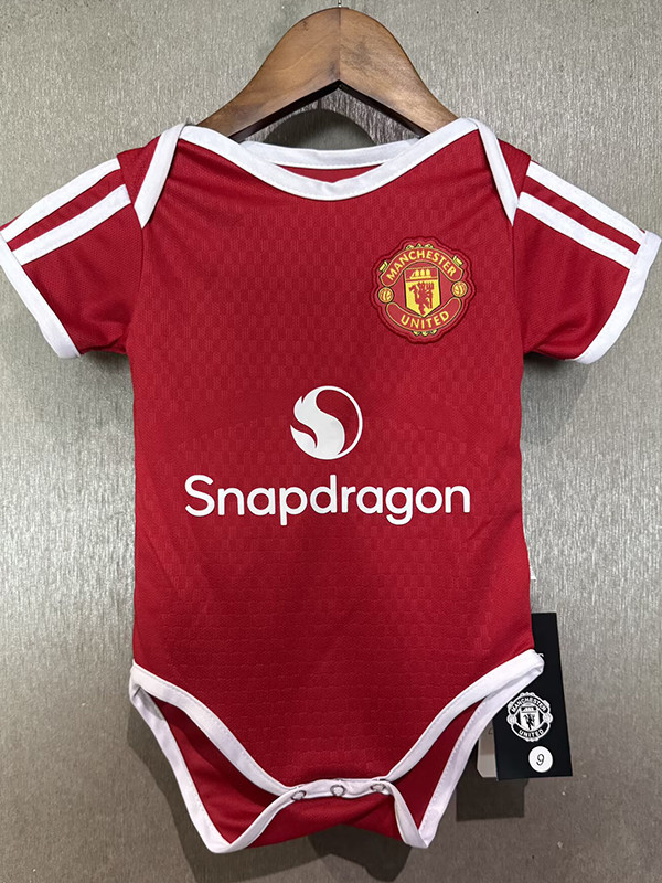 26/27 Man Utd Home Baby Infant Crawl Suit