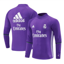 2016/2017 RMA Purple Retro Half Pull Training Top(半拉链)