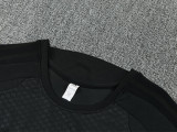 26/27 LIV All Black Kids Training sleeve Shorts Suit#童装