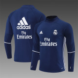 2016/2017 RMA Royal Blue Retro Half Pull Training Top(半拉链)