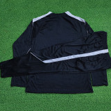 26/27NJ Black Player Version Half Pull Tracksuit#Ｃ2602(半拉链)