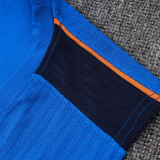 26/27 France  Blue Player Version Blue Tank top Shorts Suit