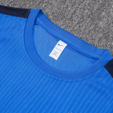 26/27 France  Blue Player Version Training sleeve Shorts Suit