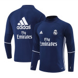 2016/2017 RMA Royal Blue Retro Half Pull Training Top(半拉链)