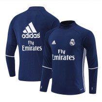2016/2017 RMA Royal Blue Retro Half Pull Training Top(半拉链)
