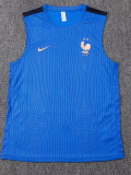 26/27 France  Blue Player Version Blue Tank top Shorts Suit