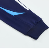 2007/2008 RMA Royal Blue Retro Half Pull Training Top(半拉链)