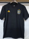26/27 Spain Black Pure Cotton Men's T-shirt#T-35蓝队标