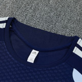 26/27 Ajax Royal Blue Training sleeve Shorts Suit