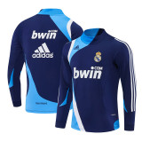 2007/2008 RMA Royal Blue Retro Half Pull Training Top(半拉链)