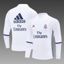 2016/2017 RMA White Retro Half Pull Training Top(半拉链)