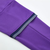 2016/2017 RMA Purple Retro Half Pull Training Top(半拉链)