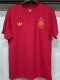 26/27 Spain Red Pure Cotton Men's T-shirt#T-35黄标