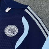 26/27 Ajax Royal Blue Training sleeve Shorts Suit