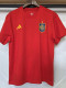 26/27 Spain Red Pure Cotton Men's T-shirt#T-35蓝队标
