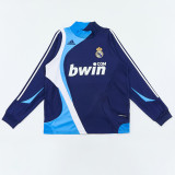 2007/2008 RMA Royal Blue Retro Half Pull Training Top(半拉链)